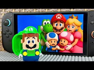 Lego Luigi enters the Switch 2 to save them ALL!