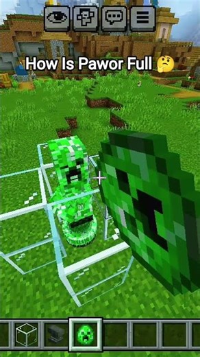Creeper vs Envil🤫#minecraft #liriklagu #gaming