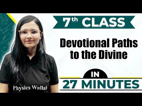 Devotional Paths to the Divine | Cheat Sheet Series For Class 7th
