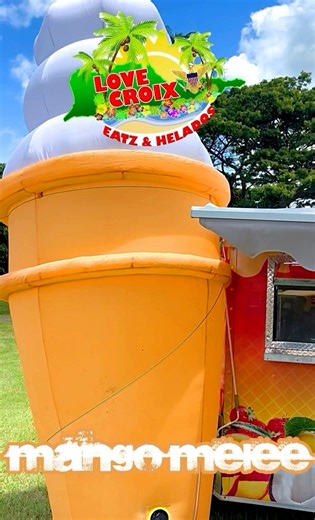 Soft Serve “Coquito” at Mango Melee today ☀️🍦 | Love-Croix