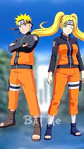 Naruto AnimeCharacters in Female Version #naruto #narutoshippuden #anime