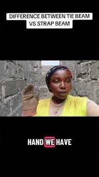 TIE BEAM VS STRAP BEAM