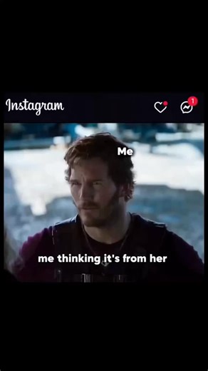 Marvel Shorts on Instagram: "🔍 Riddle A notification pops up. Your heart jumps. You open it instantly. Who does your mind hope it’s from? A) Her B) The algorithm C) Your bro 👉 The answer comes at the end… Scroll 👇 Nope — you didn’t scroll by accident 💕 Follow (us) @marvelshorts_ for more! ⚡️ . . . #marvel #mcu #avengers #marvelstudios #marvelcomics"