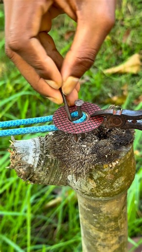 Strong & Easy Rope Binding Knot | Survival Knot Tutorial #knot #rope #lifehacks