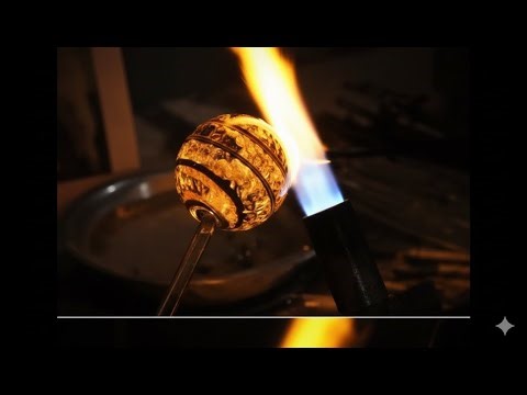 Melt & Morph: Mesmerizing Pyrex Lampworking with a Secret Glow [Live]