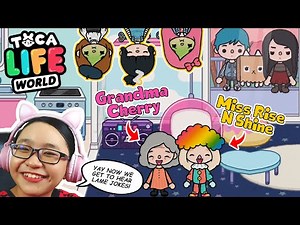 Toca Life World!!! - I made Grandma Cherry and Miss Rise N Shine - Let's Play Toca Life World!!!