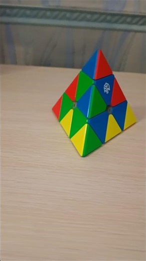 Узор "Хаос" На Пираминксе | "Superflip" Pattern On A Pyraminx