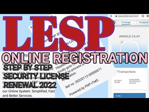 PAANO MAG REGISTERED SA LESP PNP SOSIA ONLINE/Bobords Tv