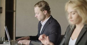 Business People working In Office