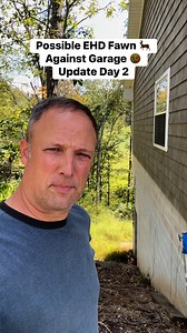 Update Day 2 on POSSIBLE EHD Fawn Against the Garage #hunting #deer #outdoors #EHD | Chris Ashley