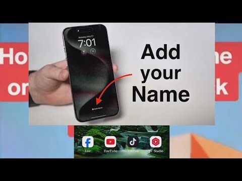 How to add name on lock screen || full tutorial 