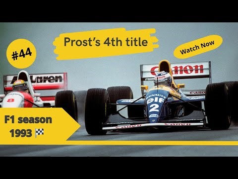 Formula 1 season #44 🏁 1993