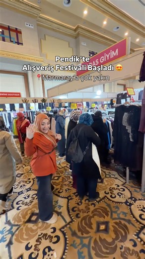 Shopping festival in Pendik