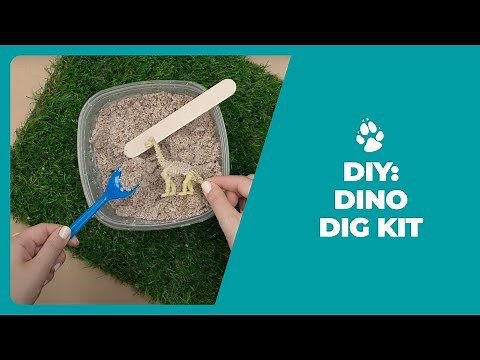 DIY Dino Dig Kit! Fun Dinosaur Excavation Kit for Kids