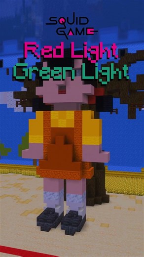 Building SQUID GAME in Minecraft 〇△□