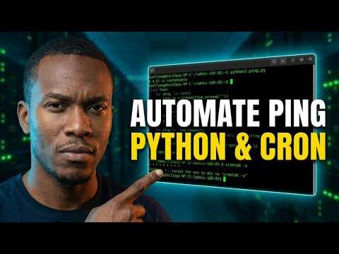 How to Run a Google DNS Ping Test Automatically (Python + Cron Job)