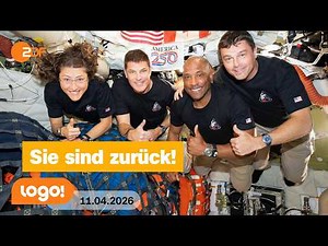 Return from space: The Artemis 2 crew is back on Earth | logo! news from April 11, 2026