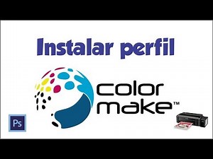 CURSO SUBLIMACION 2020 (COMO INSTALAR PERFIL COLOR MAKE PARA SUBLIMAR)