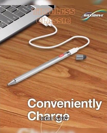 Google Pixelbook Go Stylus Pen, BoxWave [AccuPoint Active Stylus] Electronic Stylus with Ultra Fi...