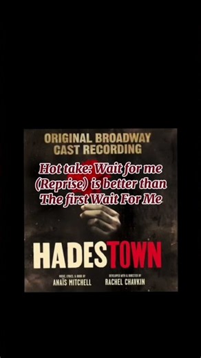 I love this song so much 🥹✌️ #greekmythology #hadestown #broadwaymusicals #song #waitforme