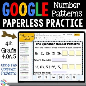 Growing Number Patterns Activity Worksheets 4th Grade Math Input Output Tables