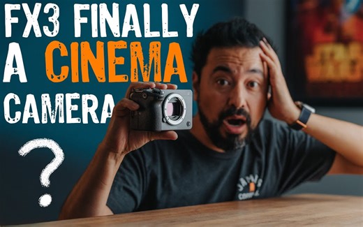 索尼FX3 V3.0固件更新！ 真的太牛了！
