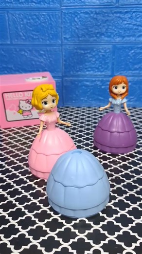 super cute miniature Disney Princess