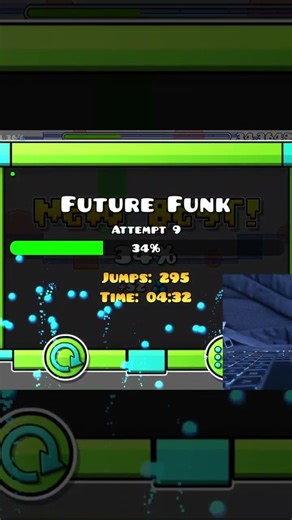 It's all nerve control... #geometrydash #gd