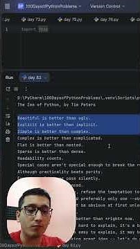 The Hidden Philosophy of Python 🧠 | Zen of Python Explained | Day 86