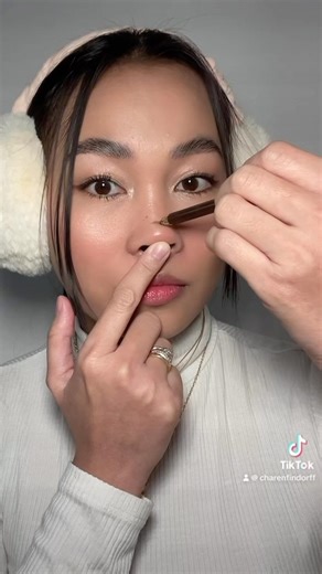 116 reactions · 11 shares | Nose contour hacks #nosecontour #makeuphacks #makeuptips #contouring | Charen Findorff | Facebook