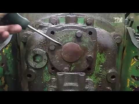 Pto drive shaft removal for Oliver tractors 1750 and larger.