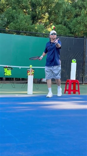 Practice-1: Typical Forehand Shot Steps (Slow Motion)