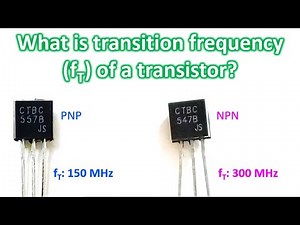 What is transition frequency of a transistor?