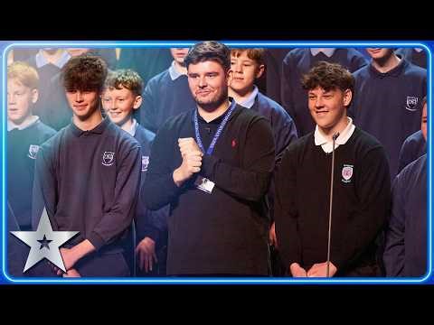 X Factor star Lloyd Macey RETURNS with GLANTAF BOYS CHOIR! | Auditions | BGT 2026