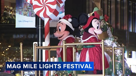 Huge crowds turn out for Magnificent Mile Lights Festival and Parade