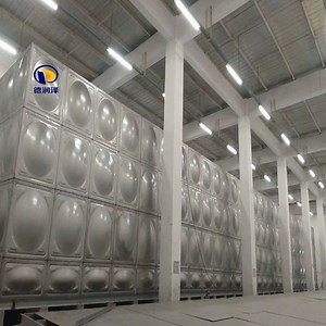 [Hot Item] 20000L Stainless Steel Modular Water Reservoir Tank for Industry