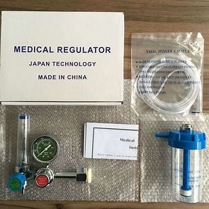 [Hot Item] ISO Approved Medical Oxygen Regulator with Humidifier Bottle