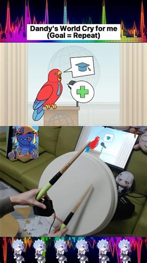 Dandy's World Cry For Me (Single) - Bits & Bops with Drums 🥁