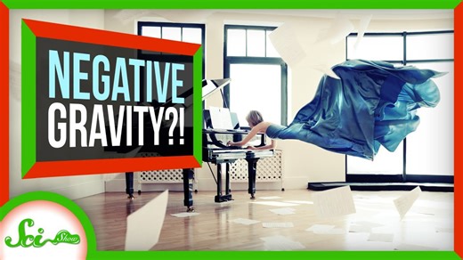 So, negative gravity is a thing