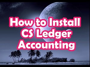 How to download and Install CS Ledger Accounting Sofftware