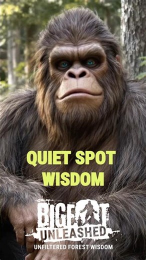Quiet Spot Wisdom—Bigfoot Wisdom