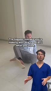 The biggest mistake you're making with this trend isn't what you think. My brain immediately deconstructs every movement I see online. So while everyone is having fun with this pose, I can't help but see a huge opportunity for a fantastic hip and lower back stretch. The 'mistake'? Just thinking of it as a meme! The secret is to engage your core and breathe into the stretch. This isn't exactly how I'd teach a client, but it's a great reminder that even viral moments can be a lesson in how our inc