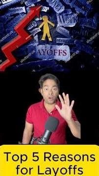 5 REAL Reasons Why People Get Laid Off (No One Tells You) #Layoffs #shortsvideo #shorts