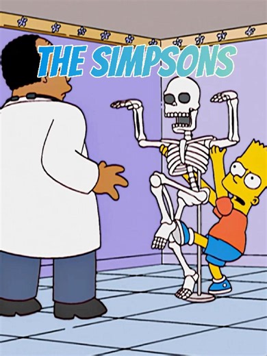 Bart Simpson's Hilarious Skeleton Attack on the Doctor