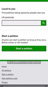 Next week we'll be celebrating ten years of e-petitions in Parliament 🥳 How does it work? ✅ 10,000 signatures mean a response from the Government ✅ 100,000 signatures mean the petition is considered for debate in Parliament Read and sign petitions at petition.parliament.uk ✍️ | UK House of Commons