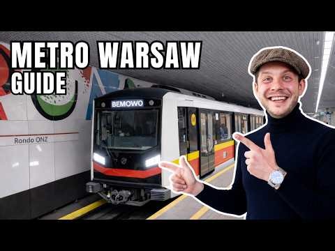 Warsaw metro for the first time (by a local guide)