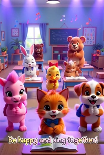 Engaging 3D Animation for Kids Songs