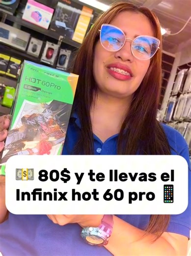 80$ y te llevas el Infinix Hot 60 pro!! #promo #telefonosacredito #cuotas #credito
