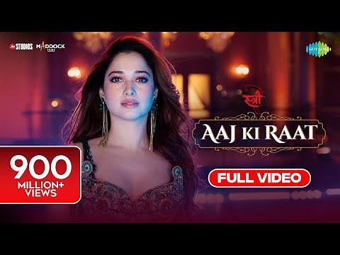 Aaj Ki Raat - Full Song | Stree 2| Tamannaah Bhatia, Rajkummar Rao, Sachin-Jigar, Madhubanti,Divya K