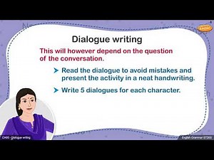 Dialogue Writing Video Lecture | English Grammar Class 5